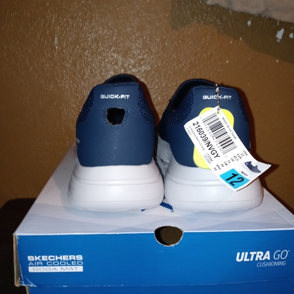 Mens navy Skechers go walk size 12 - Picture 4 of 6